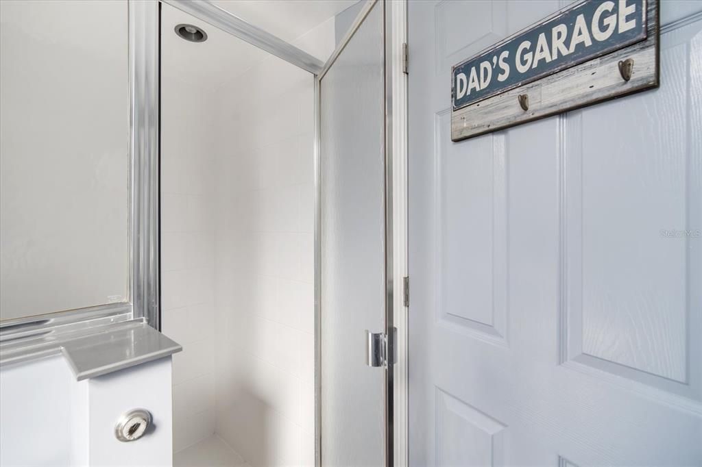 garage bathroom