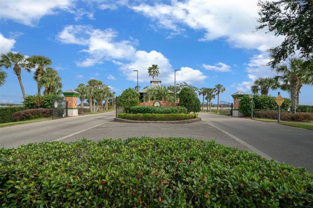 Entrance to Deer Island Country Club