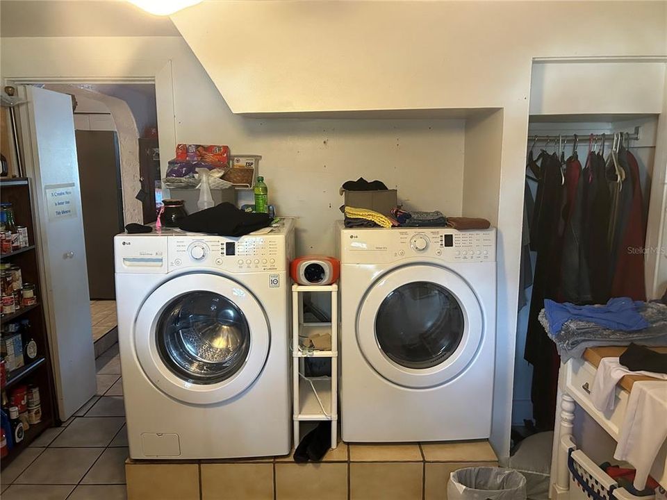 Inside Laundry Room