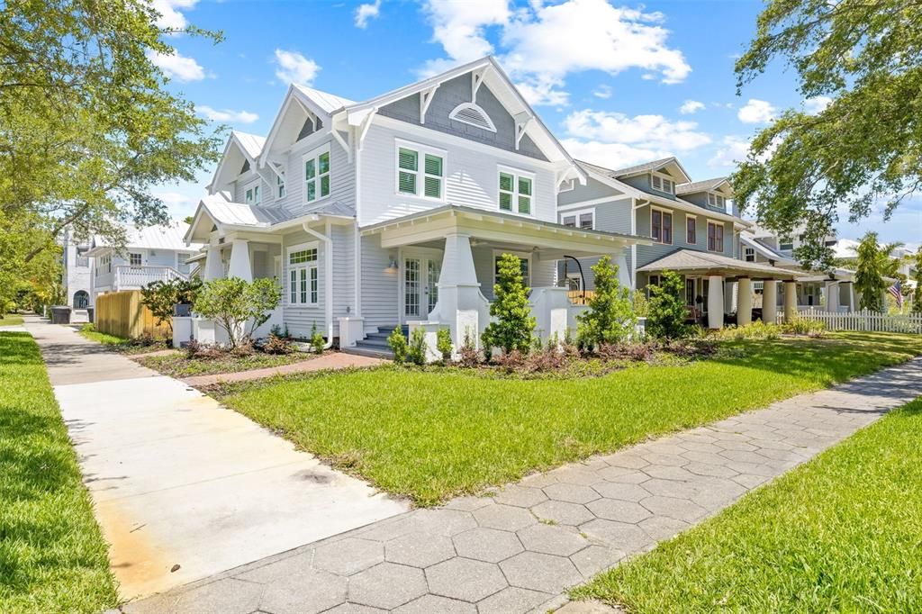 Fully restored home only 5 blocks from downtown features wonderful large porch that faces 10th Avenue NE!