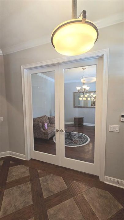 DEN/OFFICE WITH FRENCH DOORS