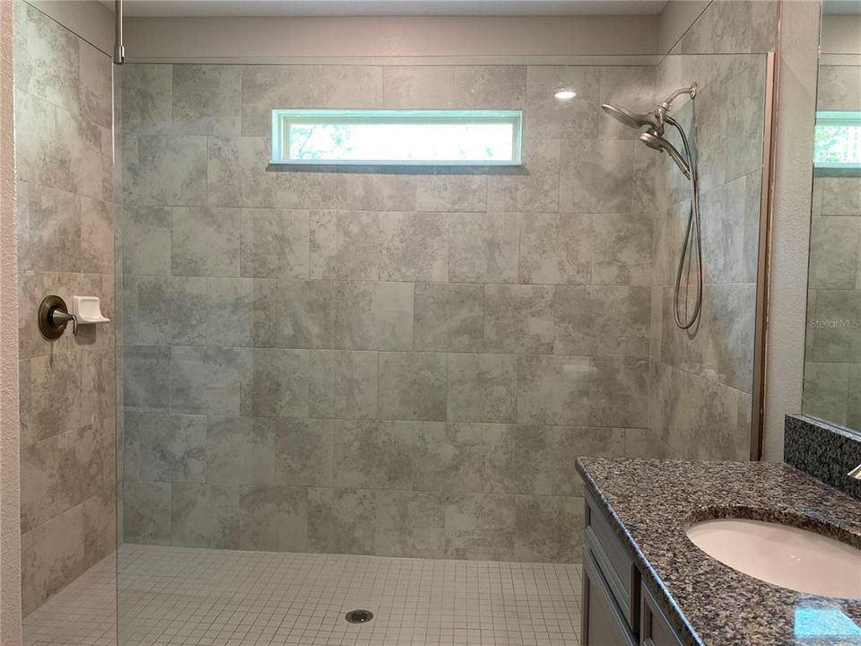 Master bedroom shower