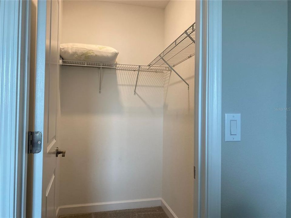 Second bedroom Walk-in closet