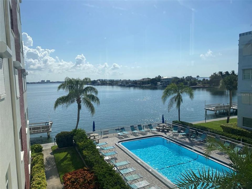 Main Sunroom Water View.