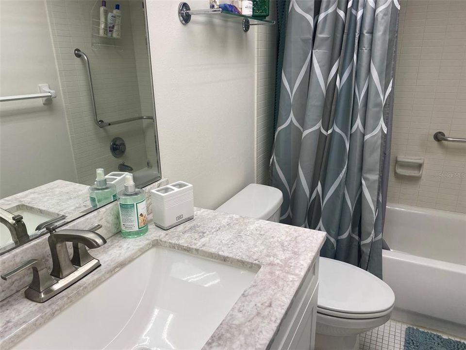 Guest Bath room with soaking Tub