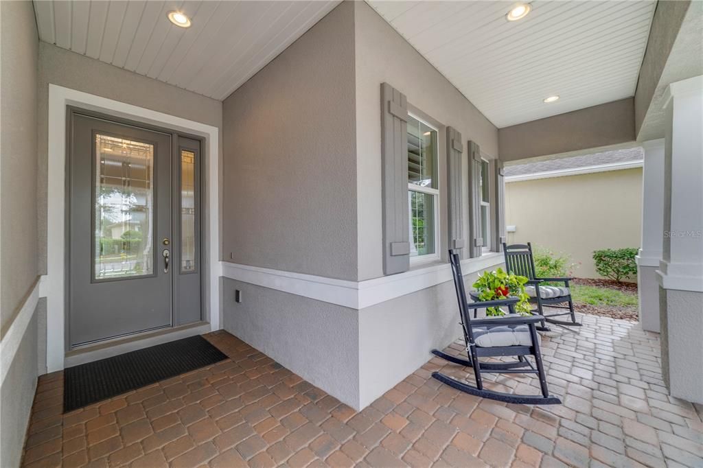 Charming front porch