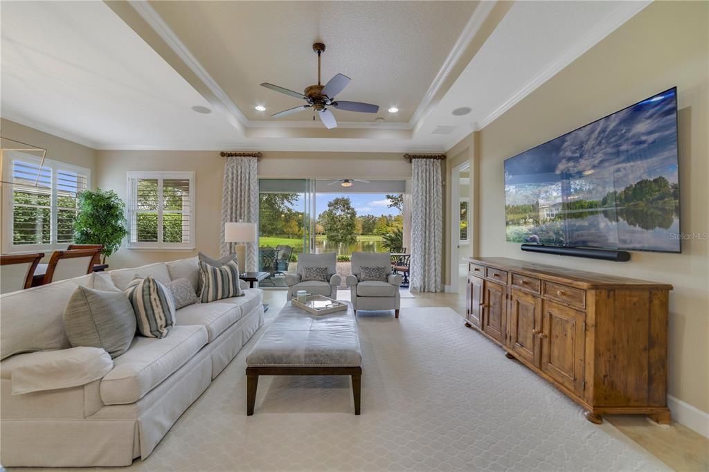 Expansive family room