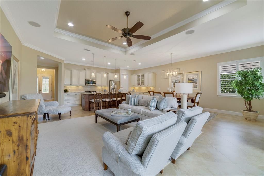 Expansive family room