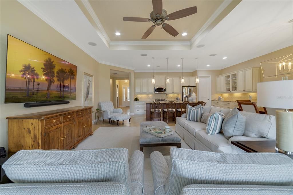 Expansive family room