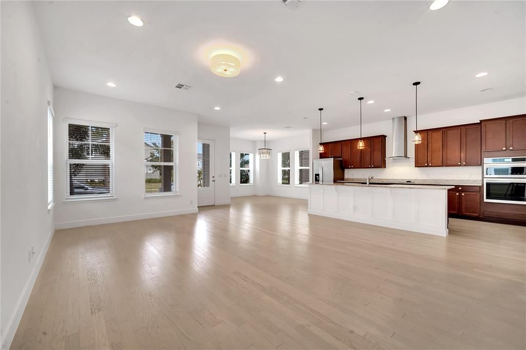 Living Room & Kitchen