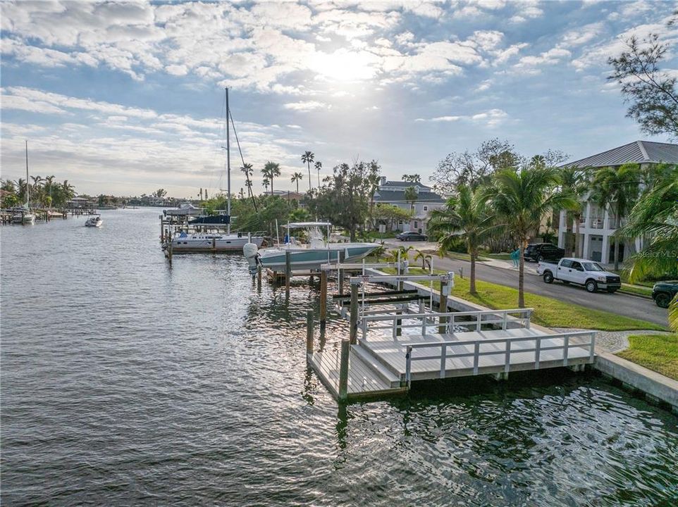 Southern View from dock to Little McPherson Bayou