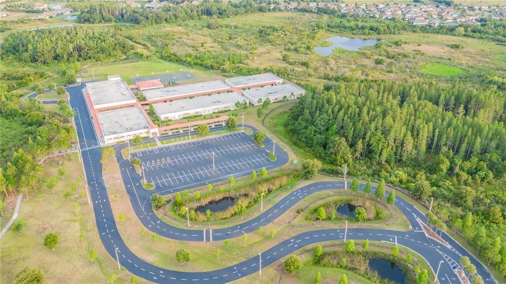 Watergrass Elementary tucked away inside neighborhood