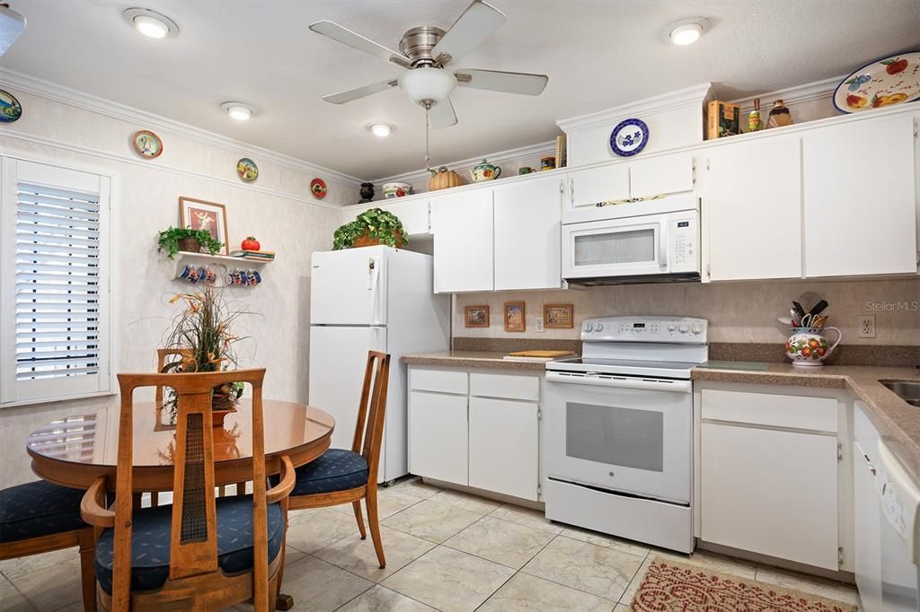 kitchen 2 overlooks the dining and living rooms