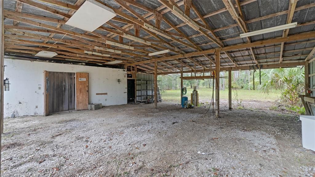 Interior Pole Barn