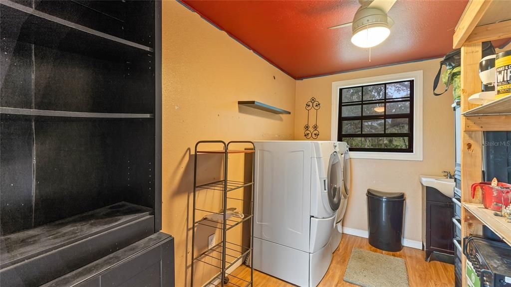 Laundry Room and Storage