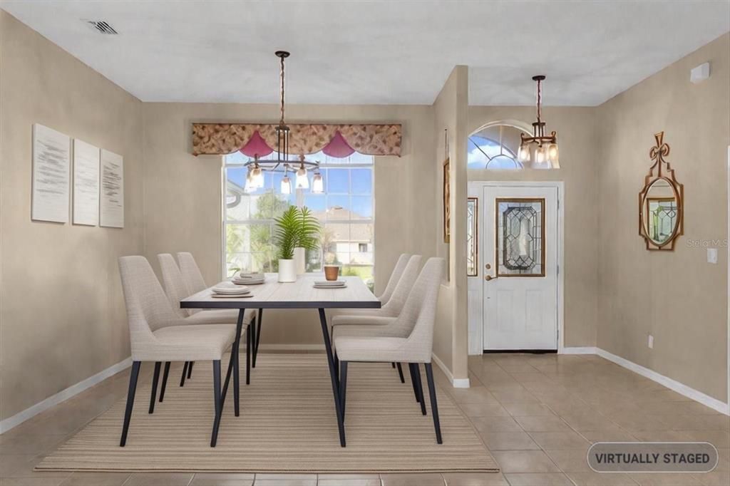 Dining Room - staged