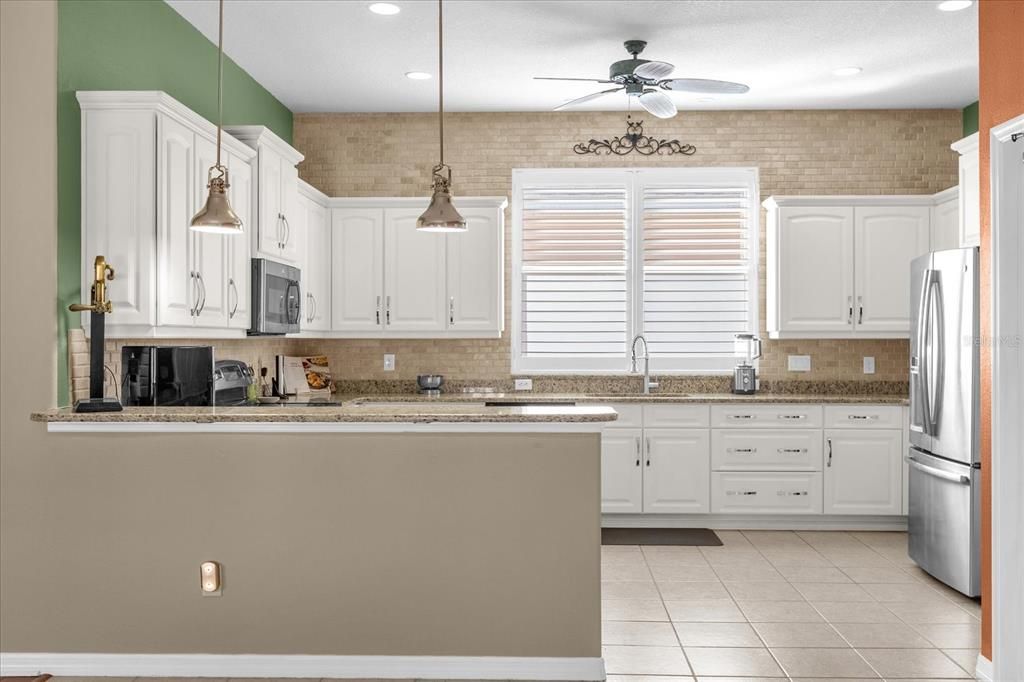 Updated Kitchen with Breakfast Bar