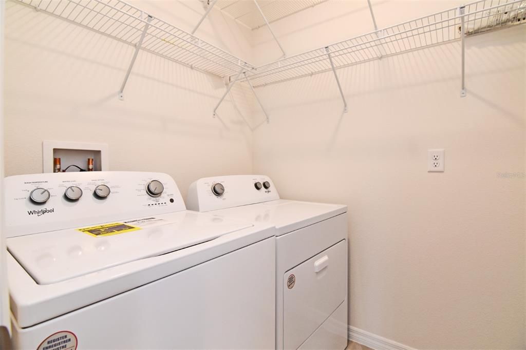 washer and dryer stay