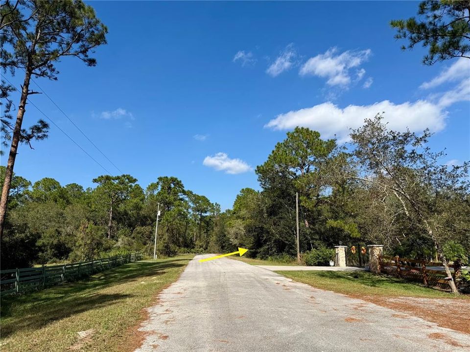 Chinaberry Way, Dead-End