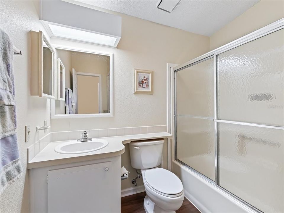 Bathroom 2 - Tub / Shower Combo with Linen Closet