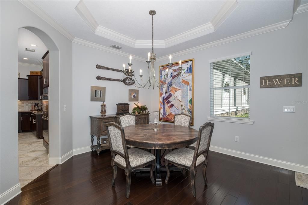 Formal Dining Room w/Elegant Crown Molding!