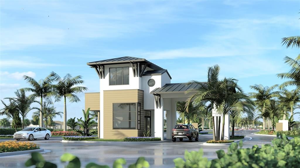 Gate Entrance Rendering