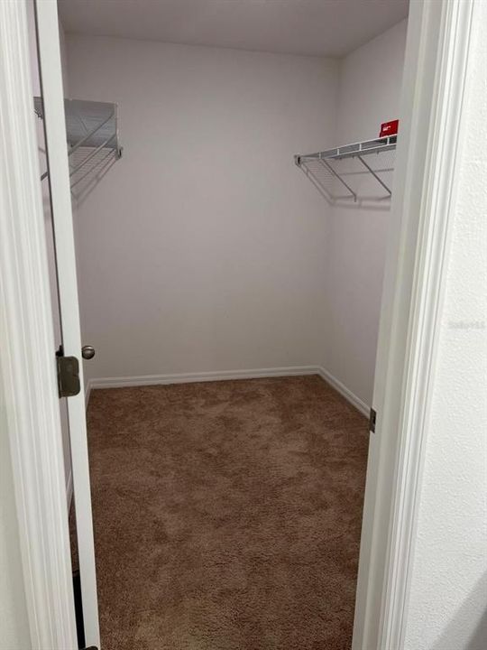 Large Closet inside master's bathroom