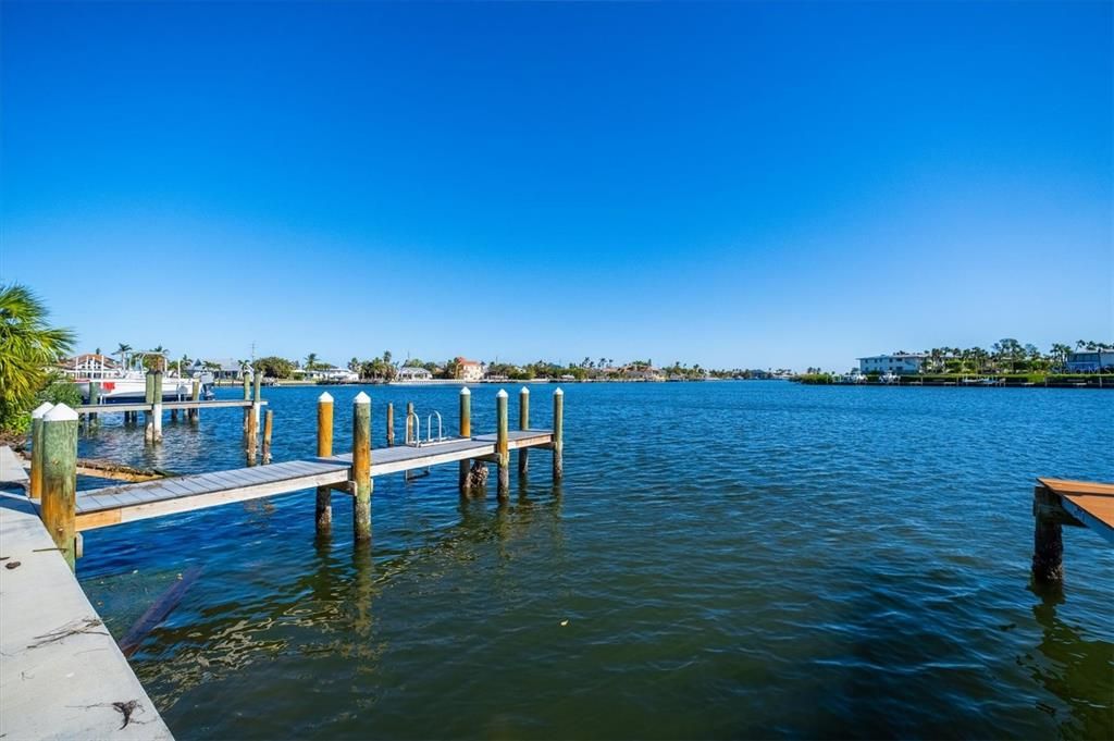 Back View/Dock of 23 Seaside Ct.