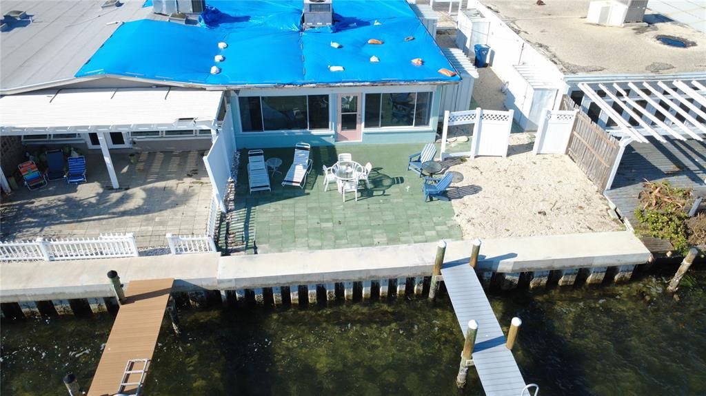 Back View/Dock of 23 Seaside Ct.