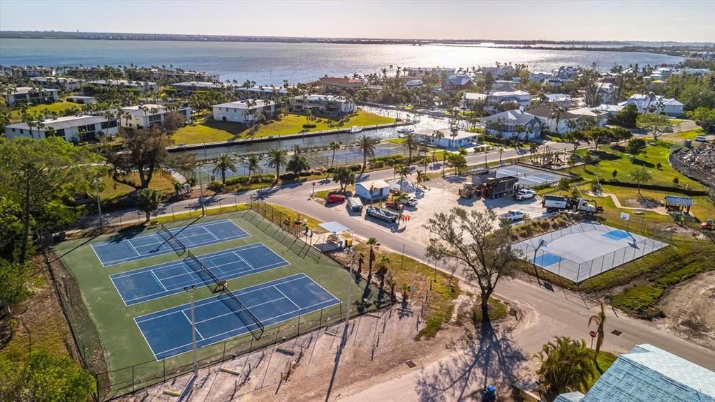 Tennis, Pickleball and Basketball court