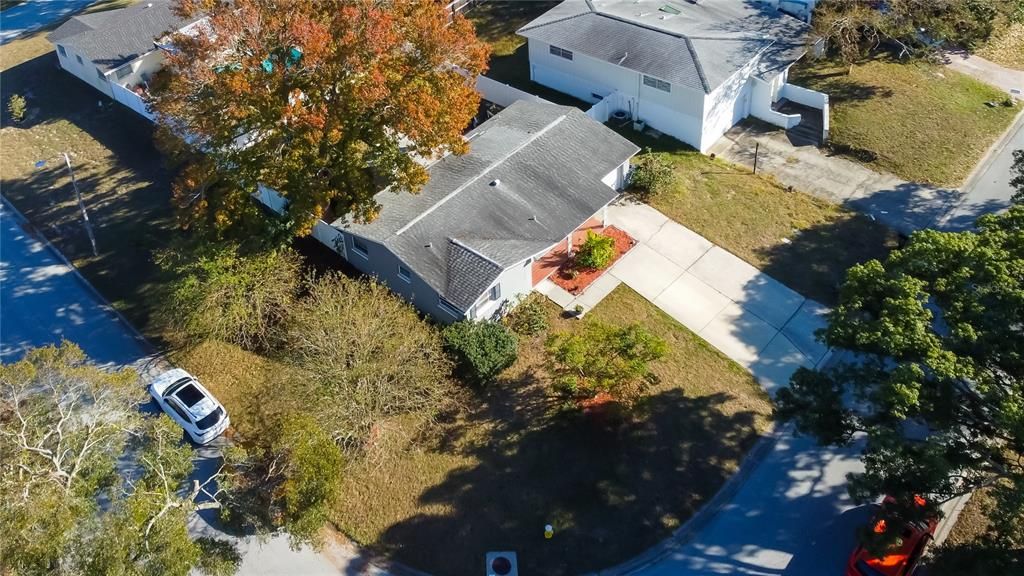 Aerial View- Large Corner Lot