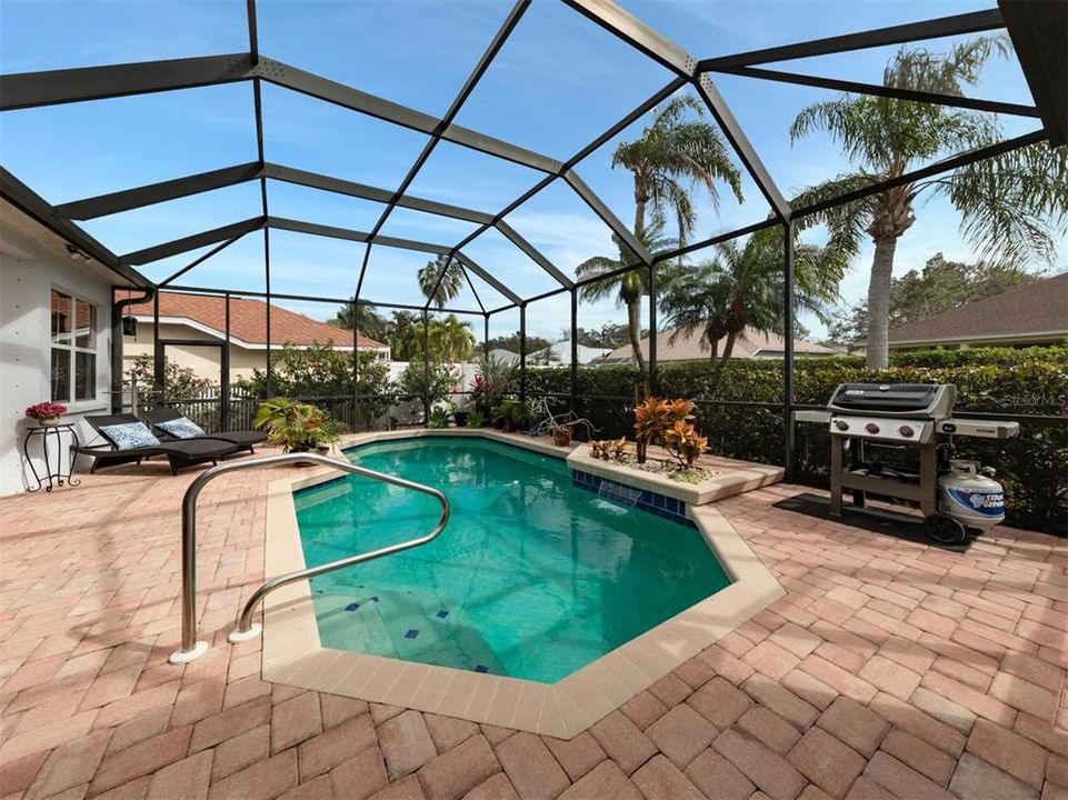 Lots of privacy in this perfect pool space