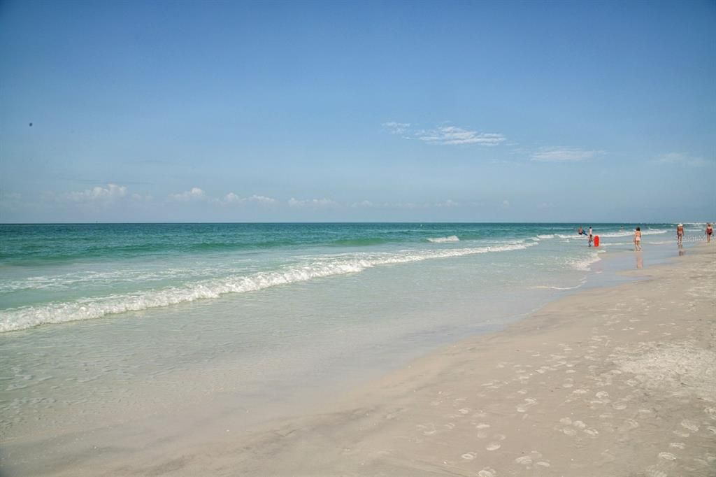 The pristine beaches of Siesta Key!