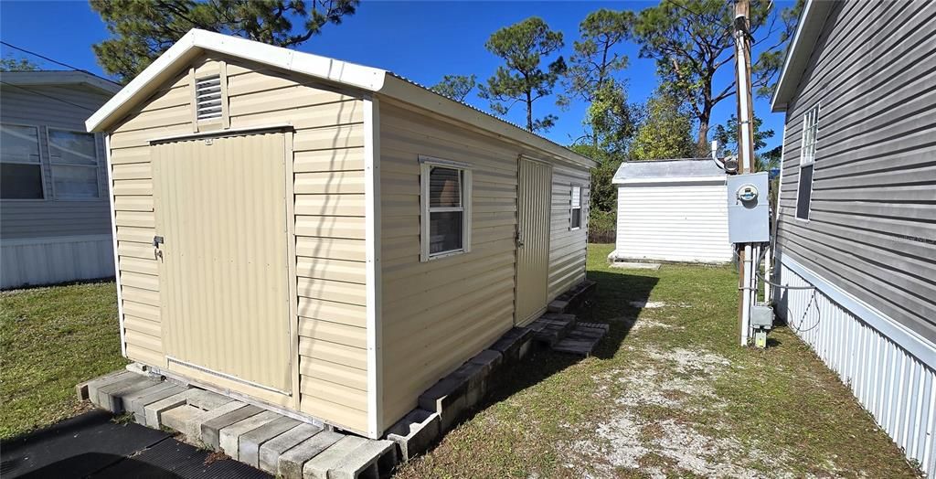 Two Storage Sheds with plenty of space.