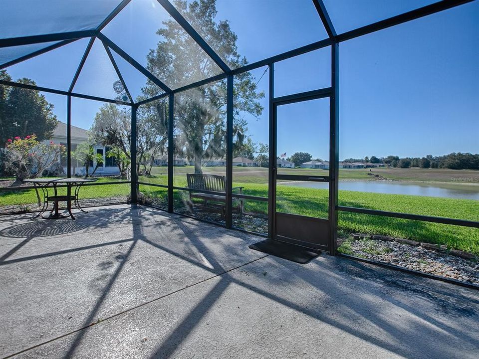 Patio with Birdcage