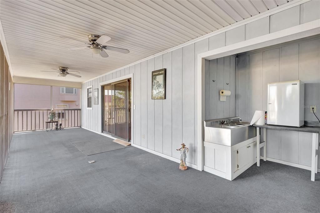 Rear Porch off Main Bedroom