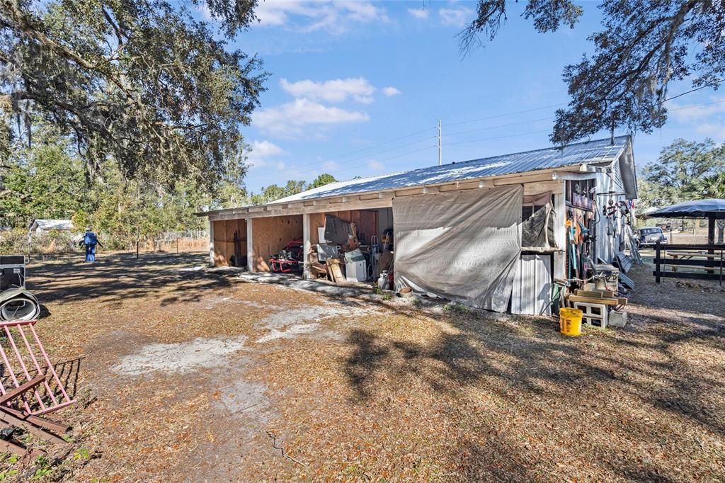 Carport/workshop