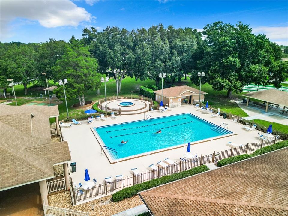 Clubhouse pool