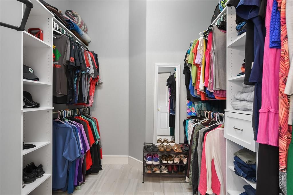 PRIMARY CLOSET