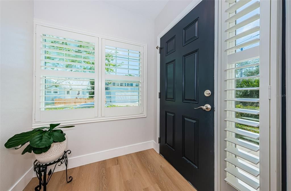 Step inside your front door to a light and bright foyer.