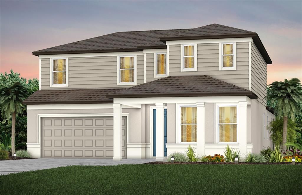 Exterior Rendering, Elevation FM2