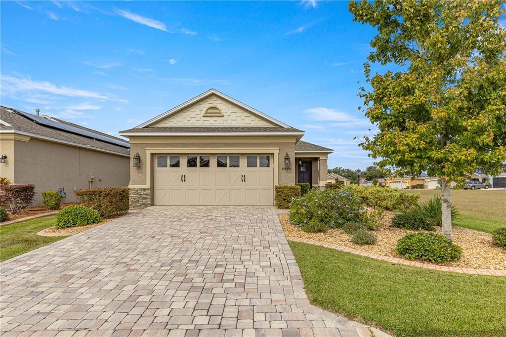 Paver Driveway & Front Walk