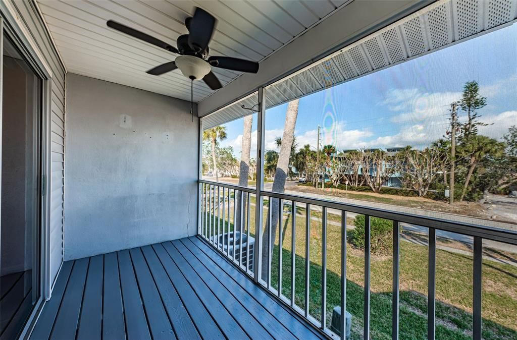 Screened Patio off living Room