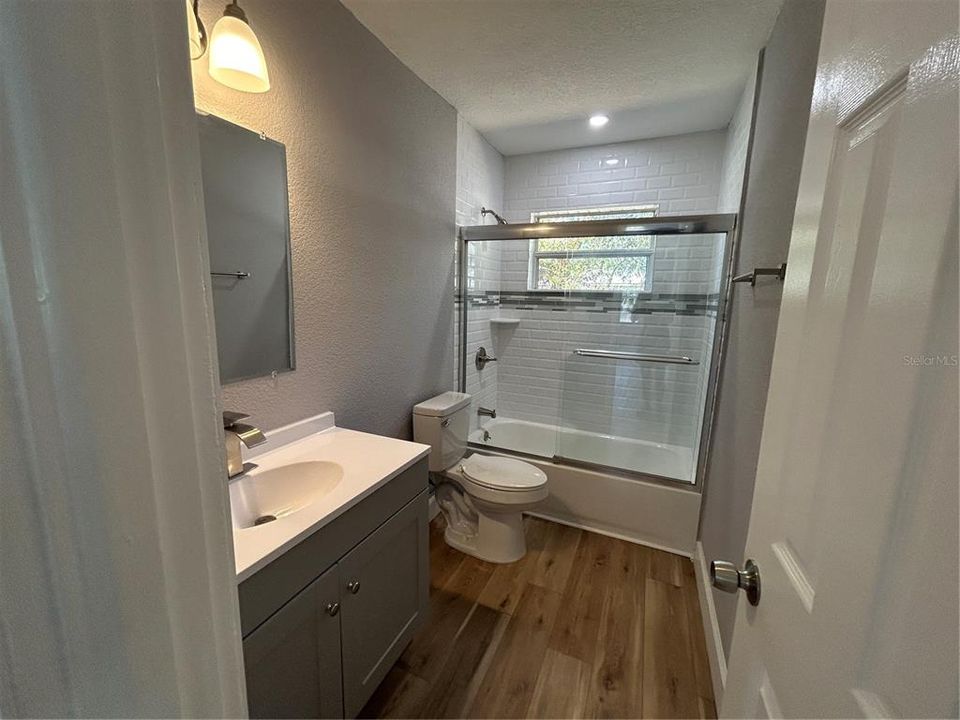 Guest Bathroom with tub and shower