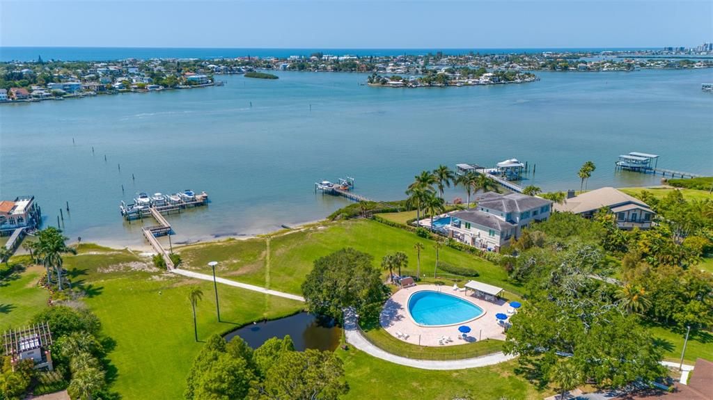 Waterfront Pool & Dock