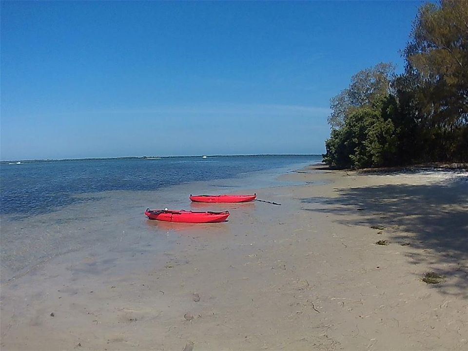 Kayak out in the Gulf of Mexico !