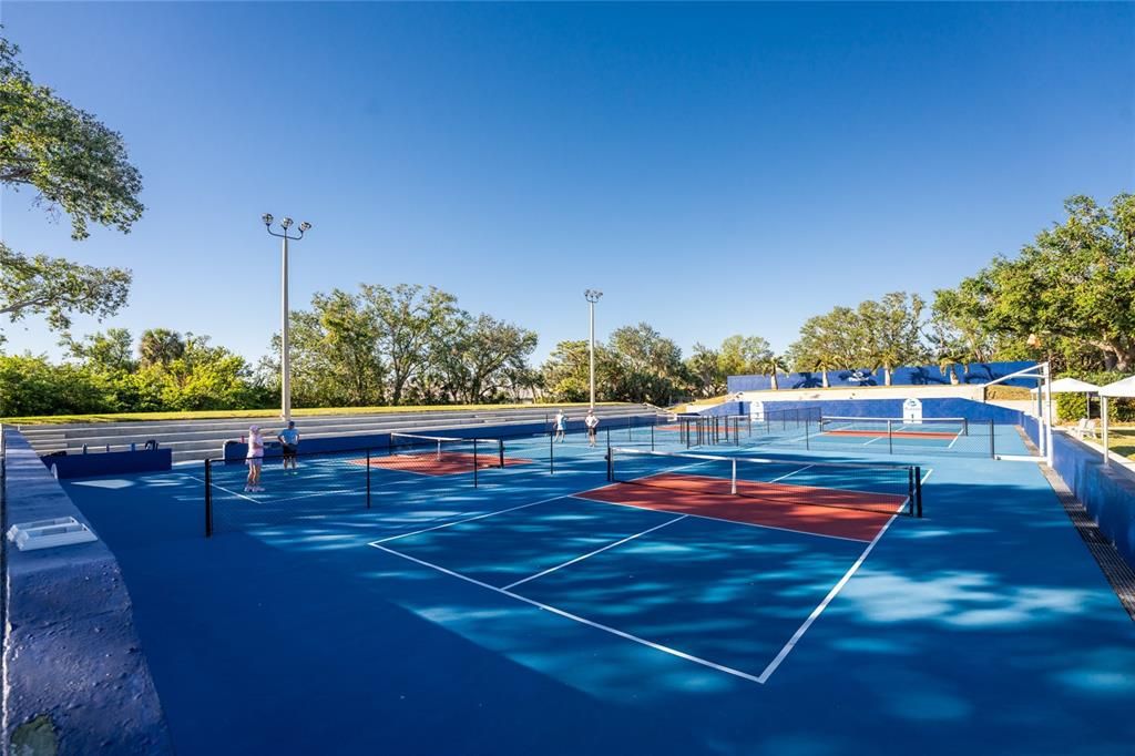 Pickleball, tennis, bocce and lots more!