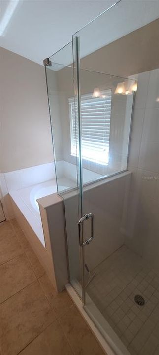 Shower in Primary Bath