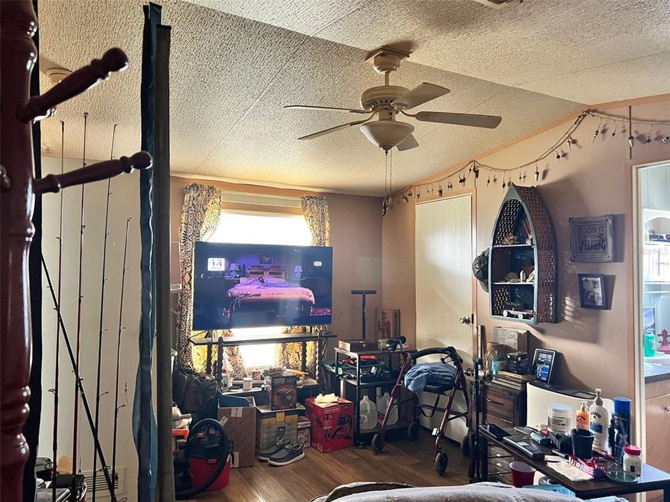 Master Bedroom disguised as a man cave