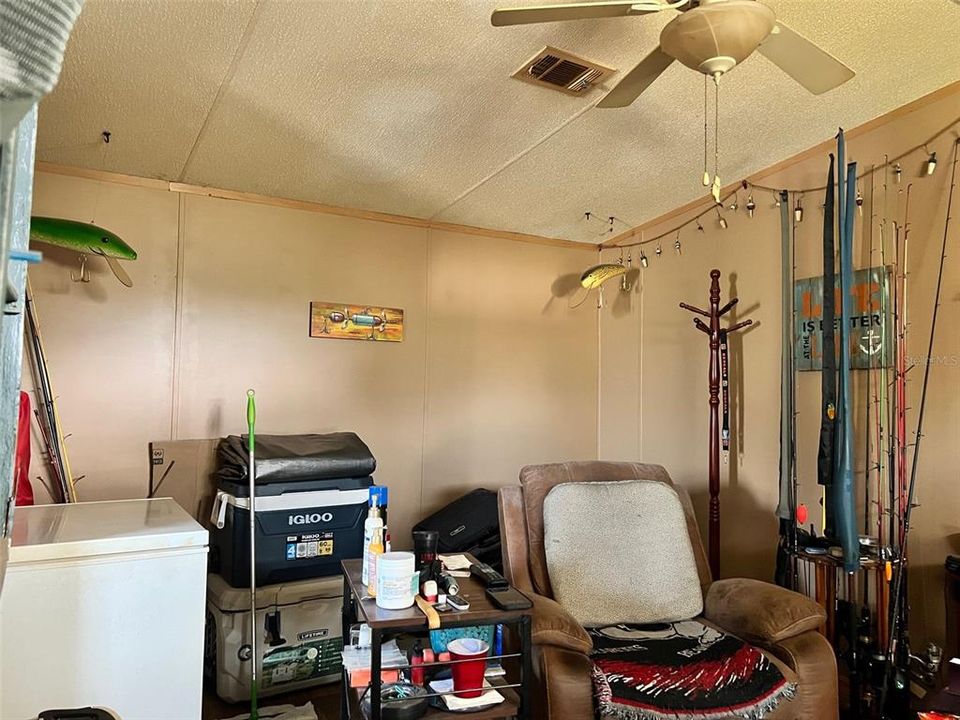 Master Bedroom disguised as a man cave